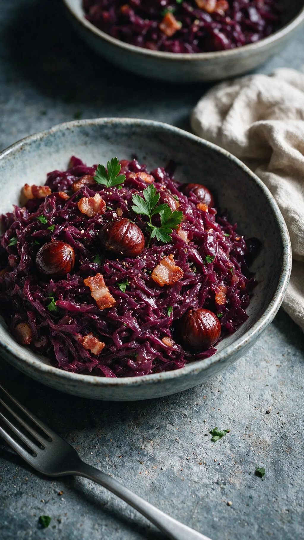 Rotkohl mit Kastanien