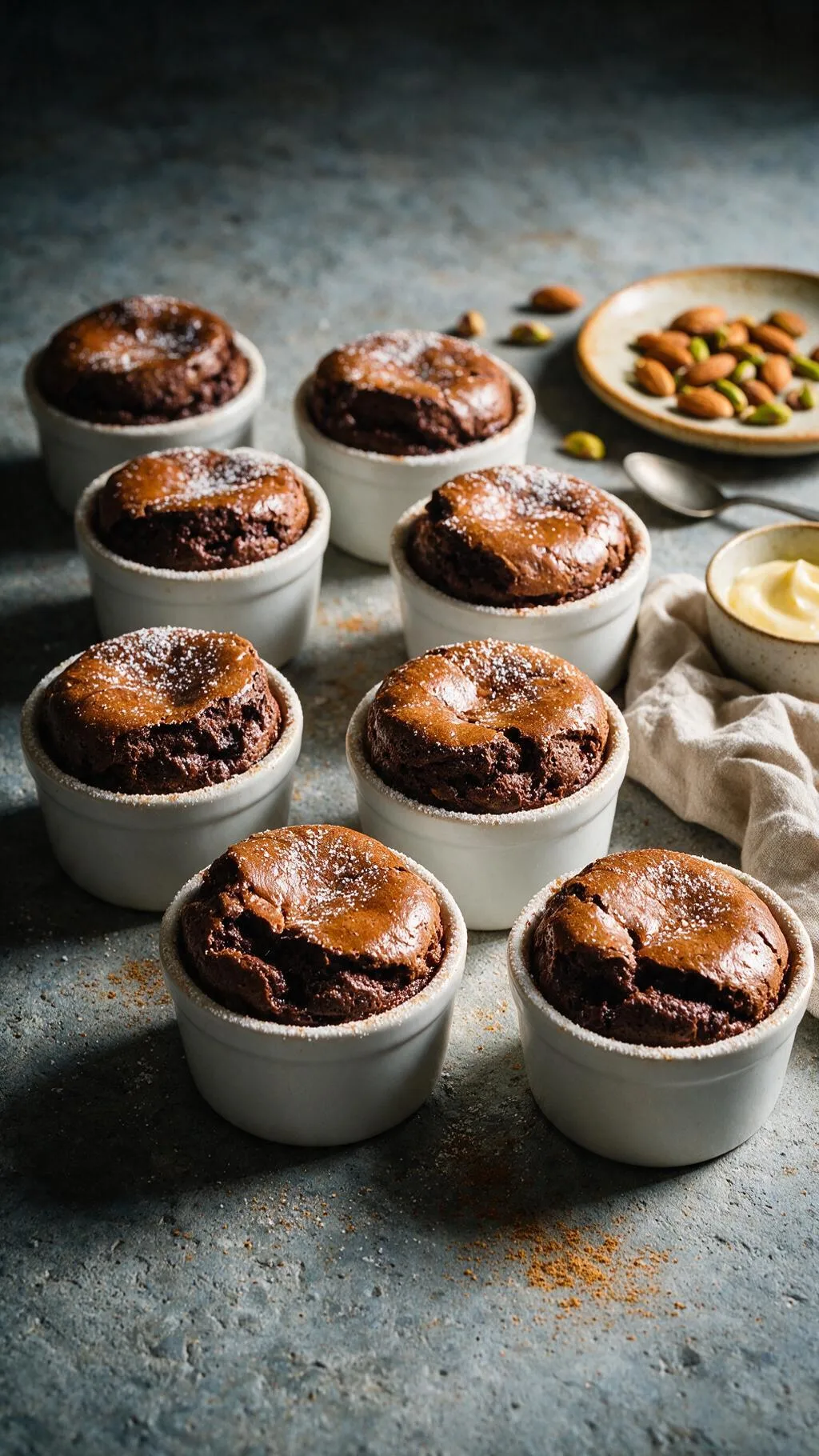 Schokoladen-Soufflé Grand Marnier
