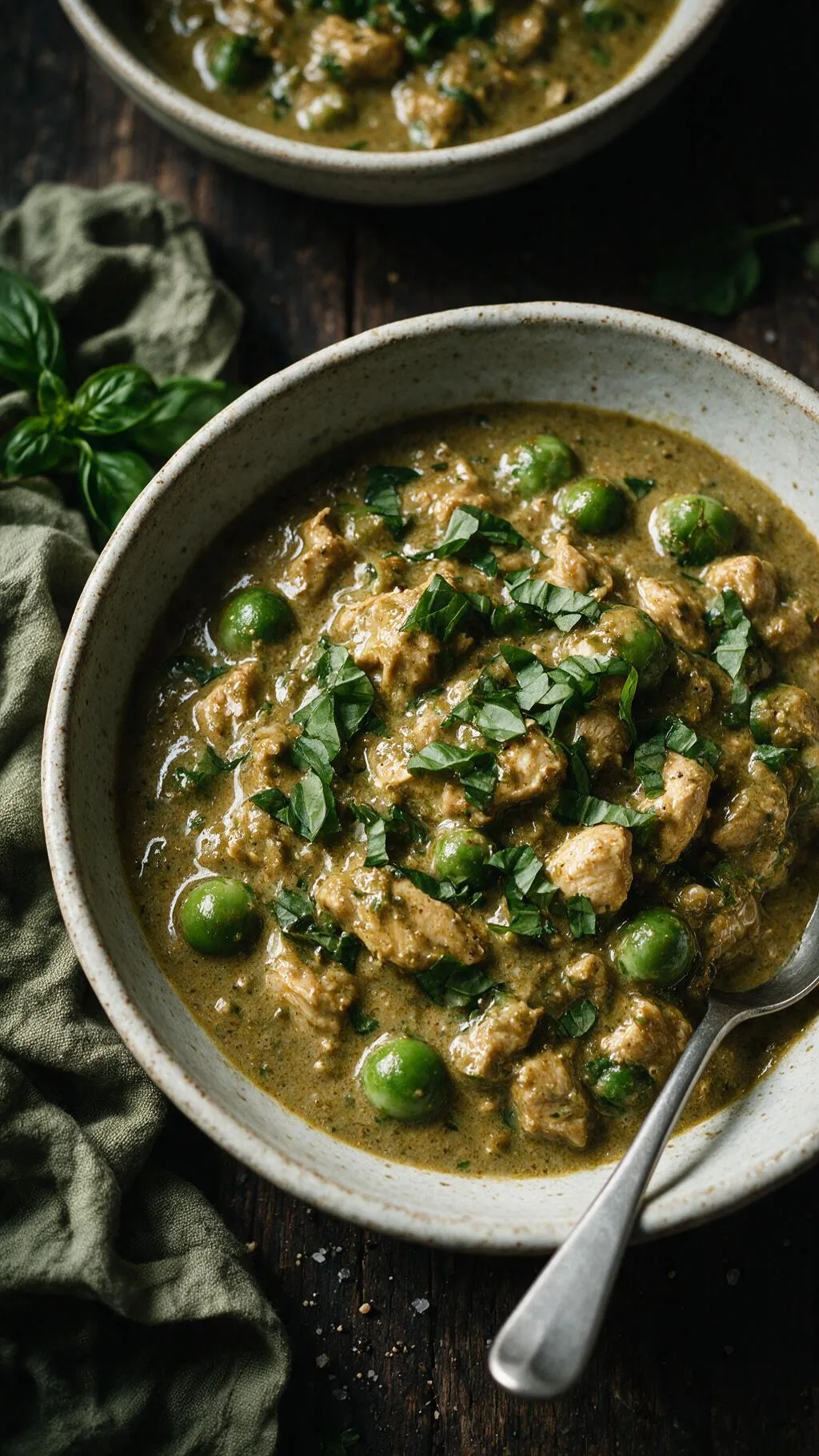 Grünes Hähnchen-Curry