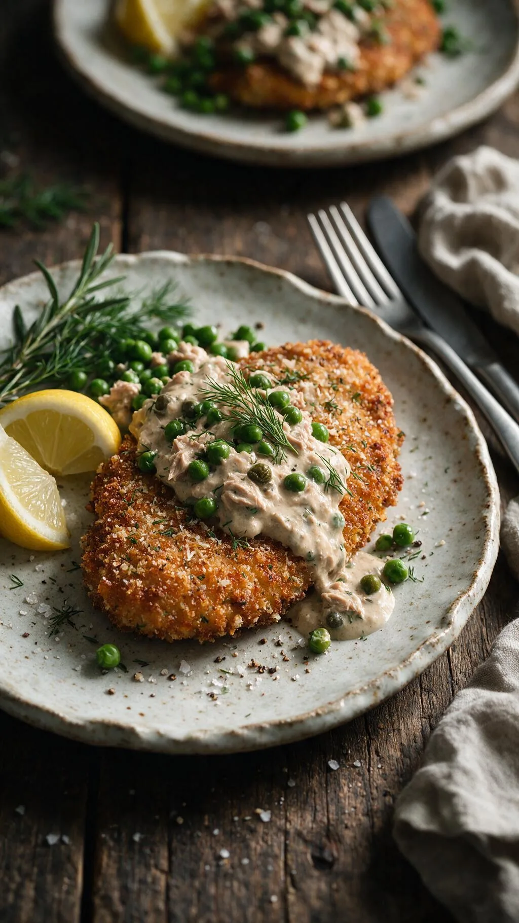 Hähnchen Milanese mit Tonnato