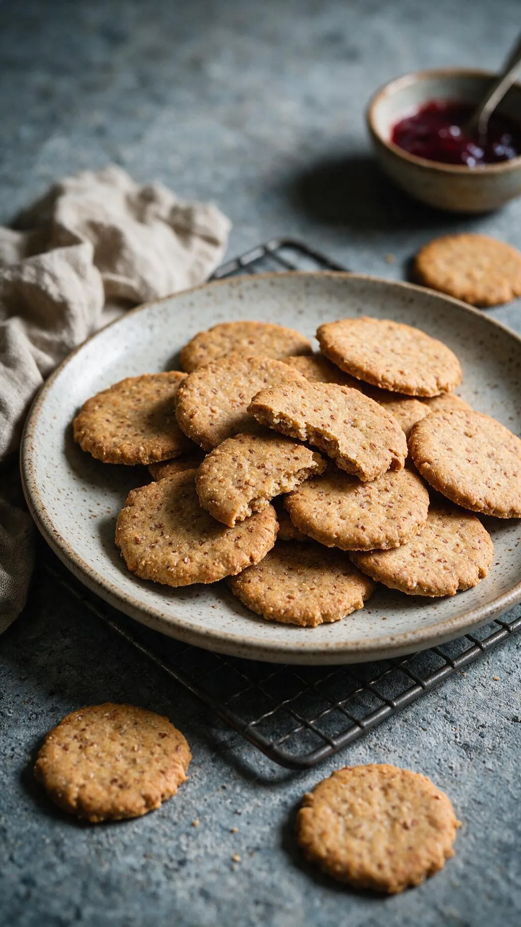 Honig-Vollkorn-Cracker