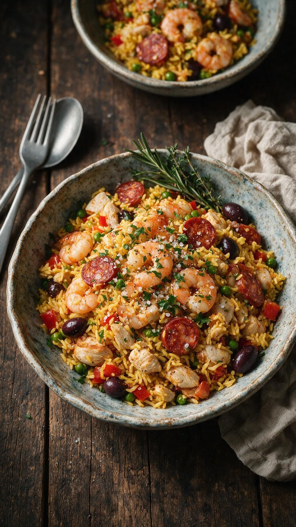 Paella-Salat