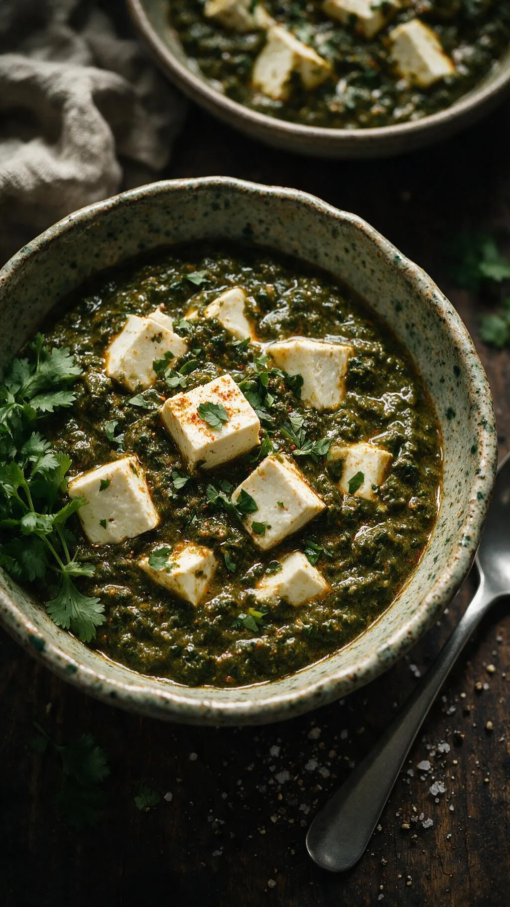 Paneer in Spinatsauce