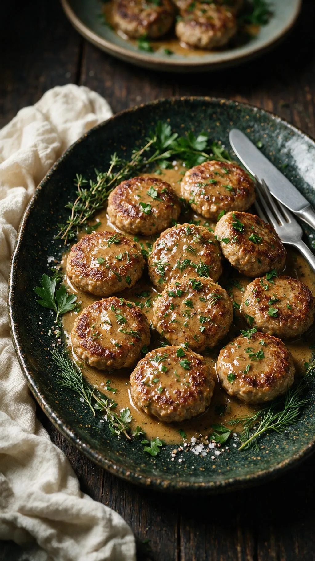 Kalbsfrikadellen mit Thunfisch