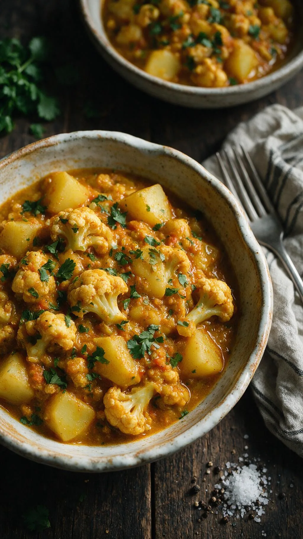 Kartoffel-Blumenkohl-Curry