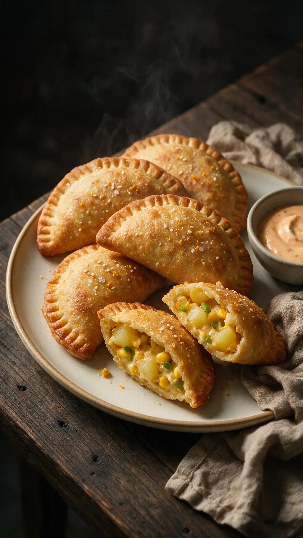 Kartoffel-Mais-Empanadas