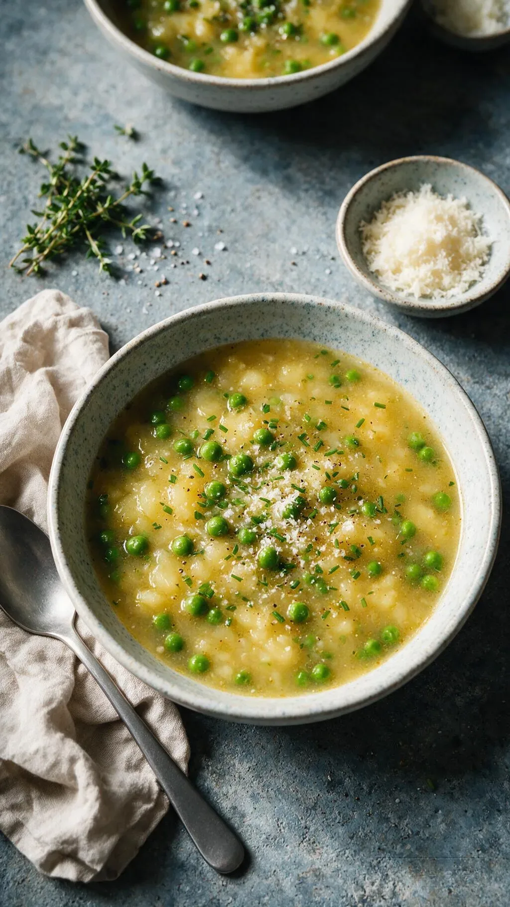 Kartoffel-Erbsen Suppe