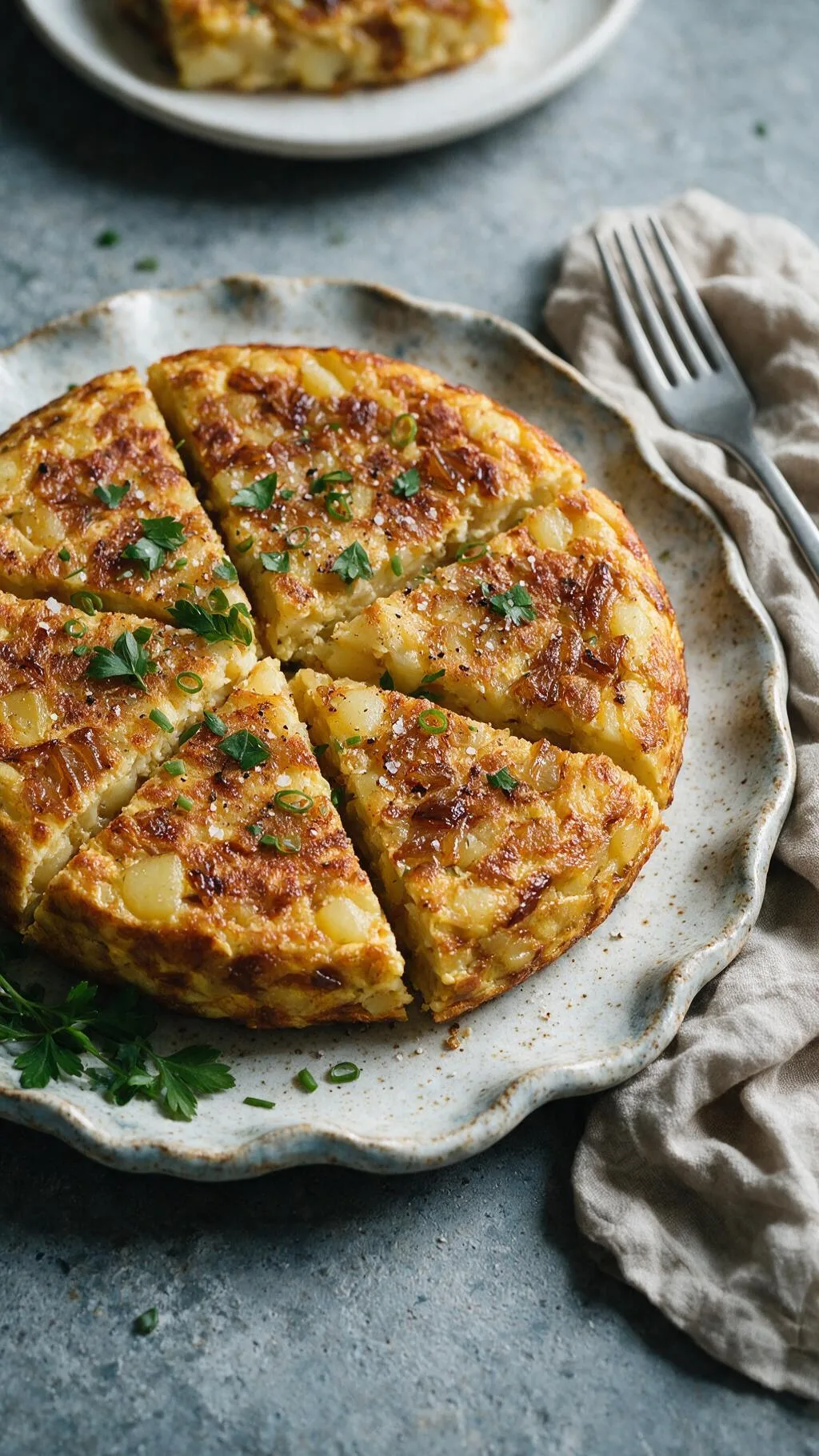 Kartoffel-Zwiebel-Frittata