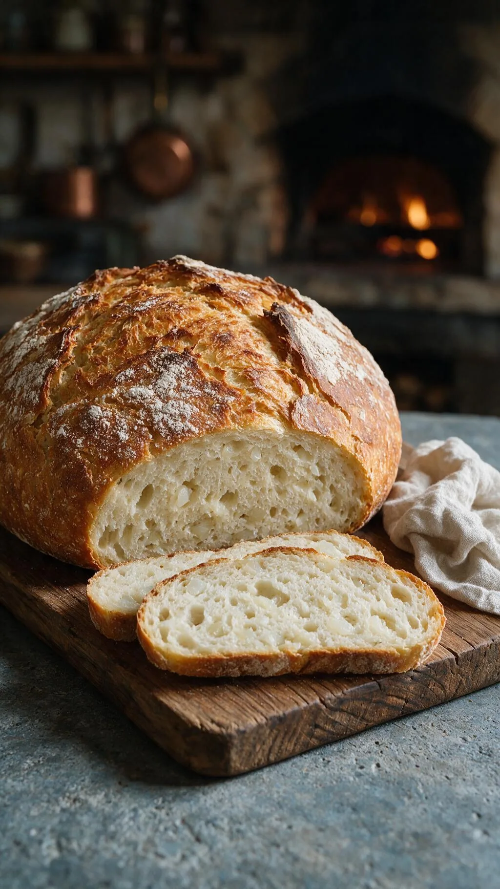 Kartoffelbrot mit Zwiebeln