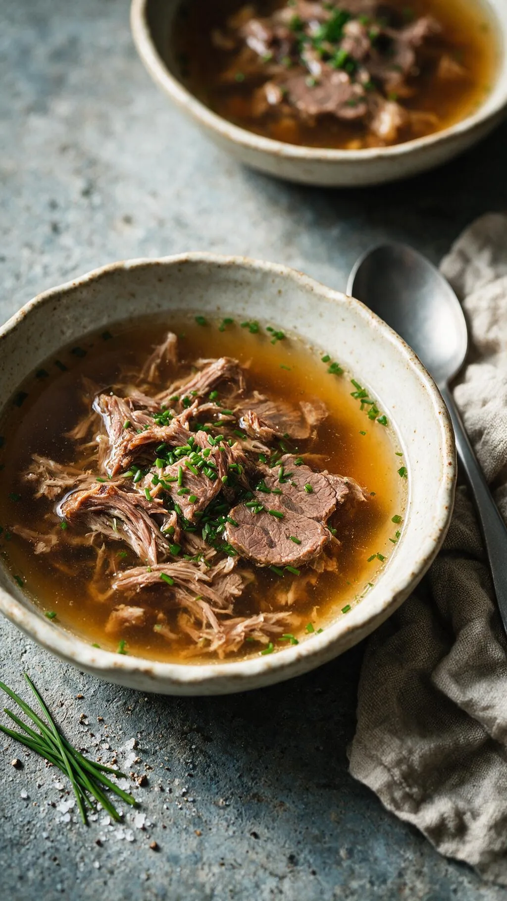 Klare Ochsenschwanzsuppe