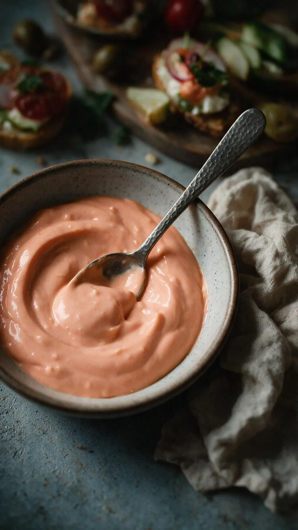 Knoblauch-Ketchup-Mayonnaise