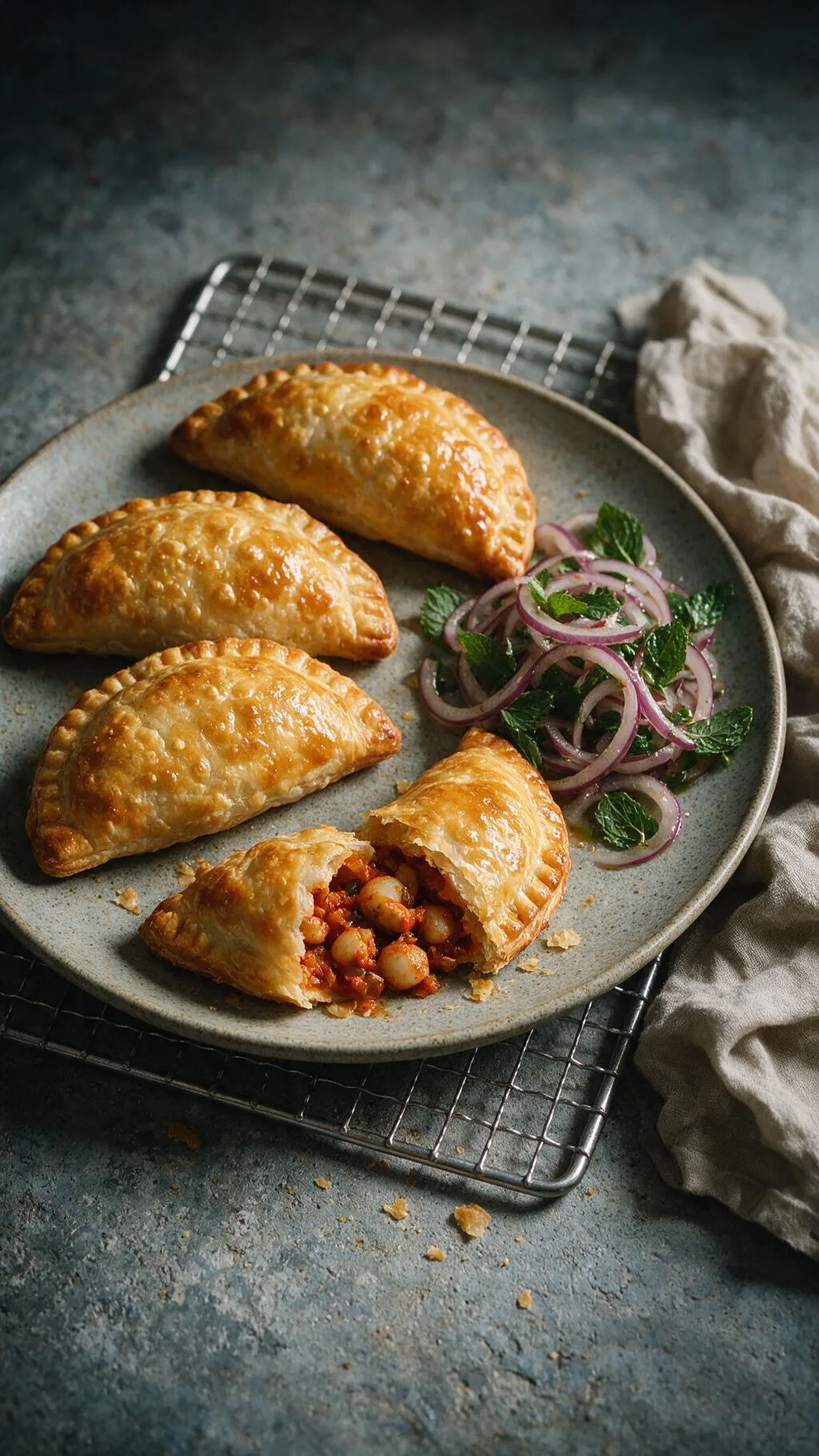 Königsmuschel-Empanadillas