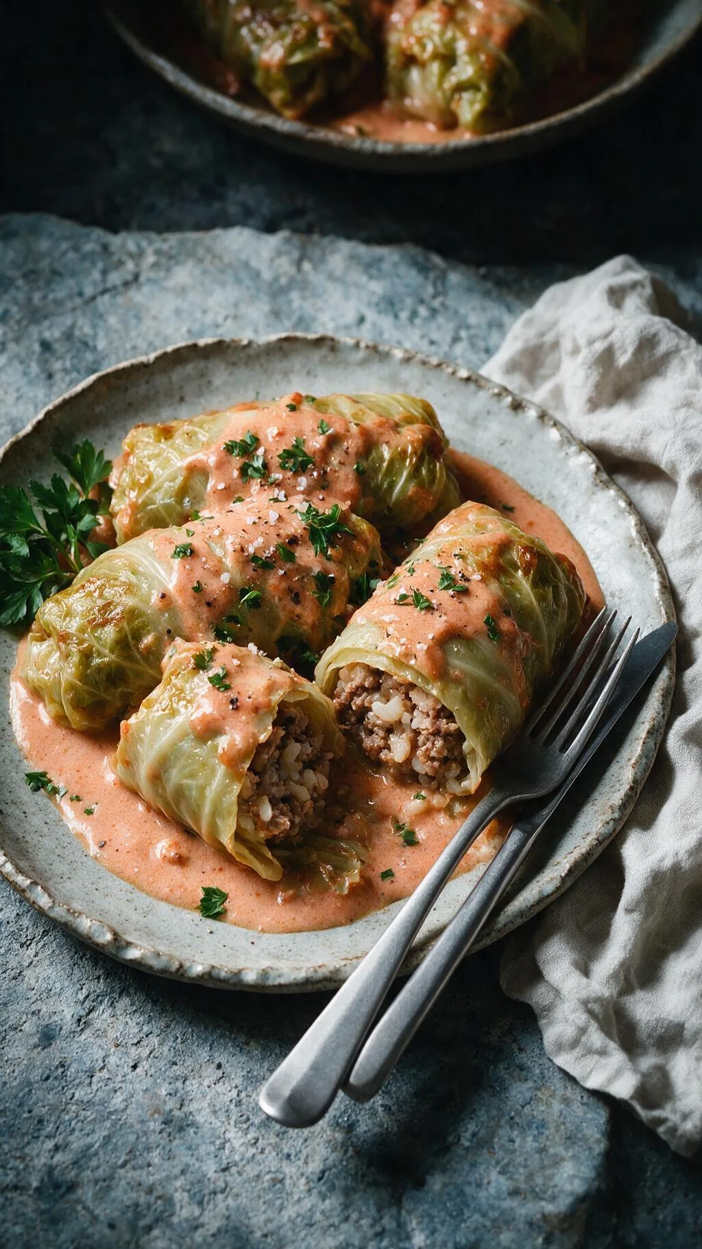 Kohlrouladen mit Hackfleisch