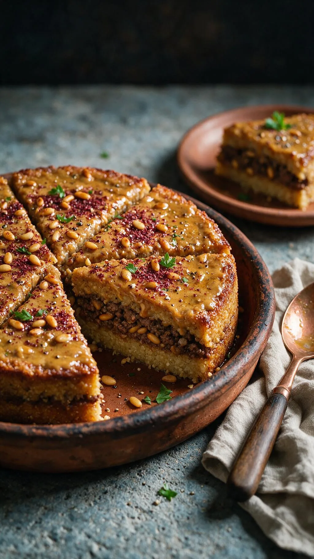 Lamm-Kibbeh aus dem Ofen