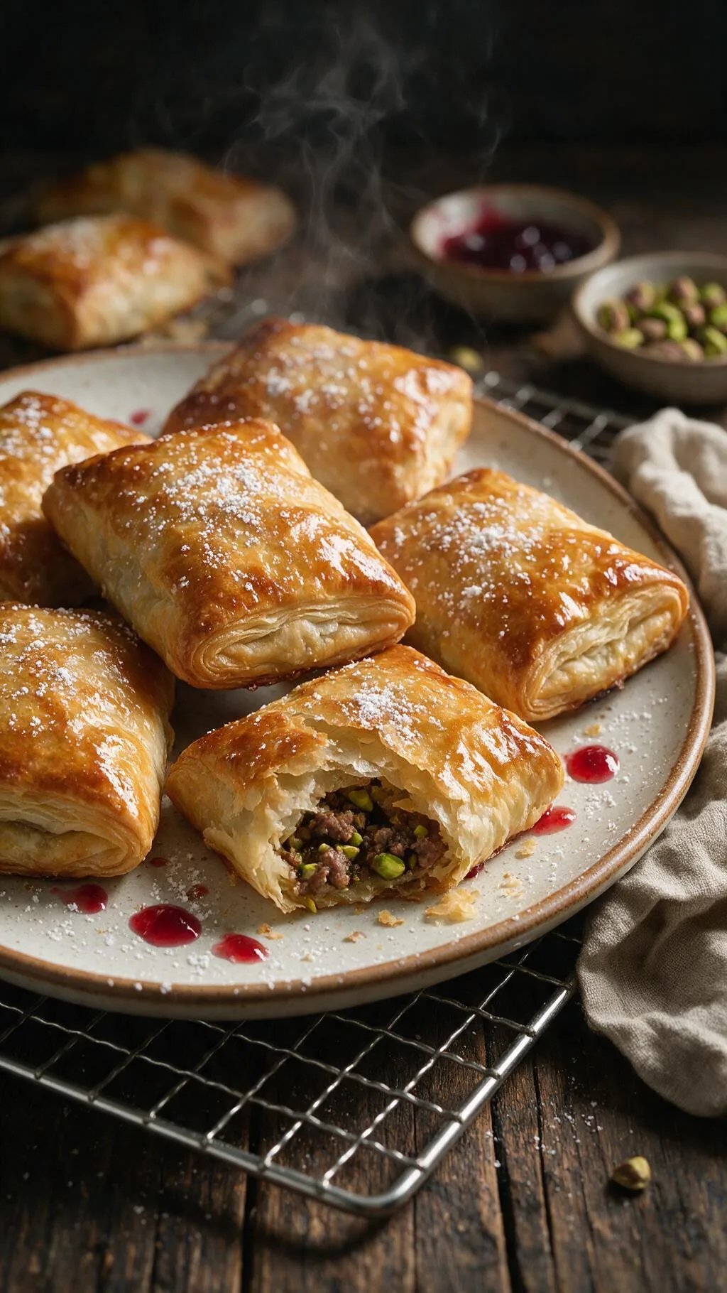 Lamm-Pistazien-Börek