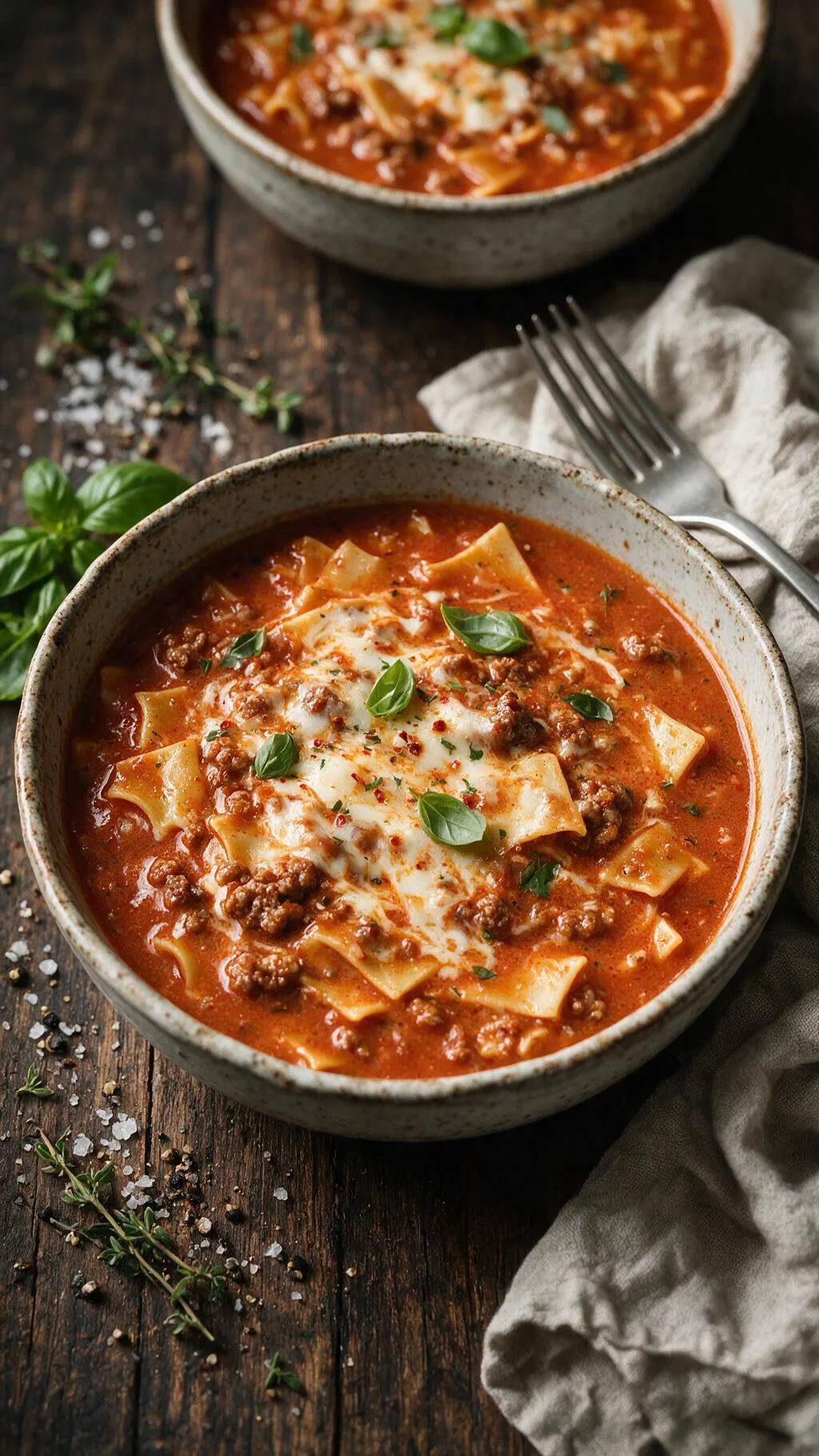 Lasagnesuppe