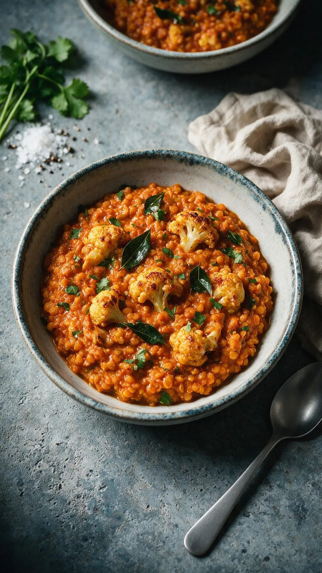 Curry mit roten Linsen