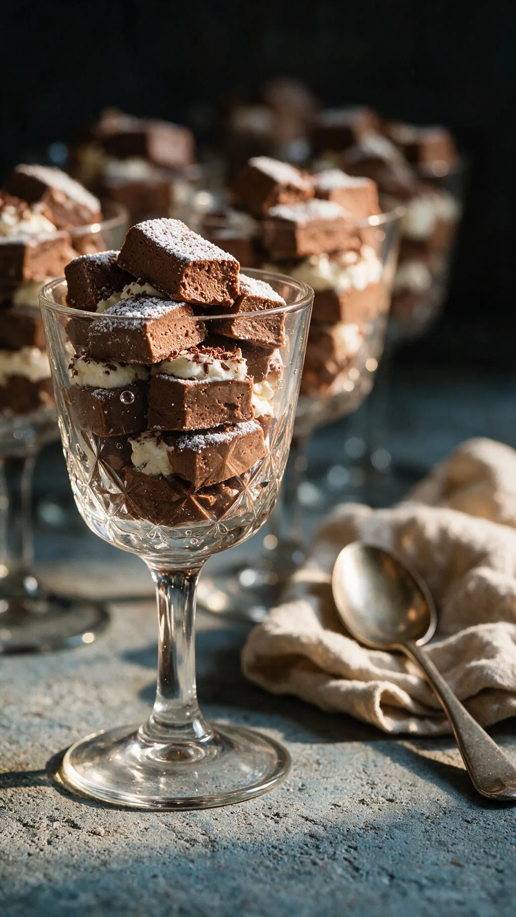 Luftiger Kakao-Nougat