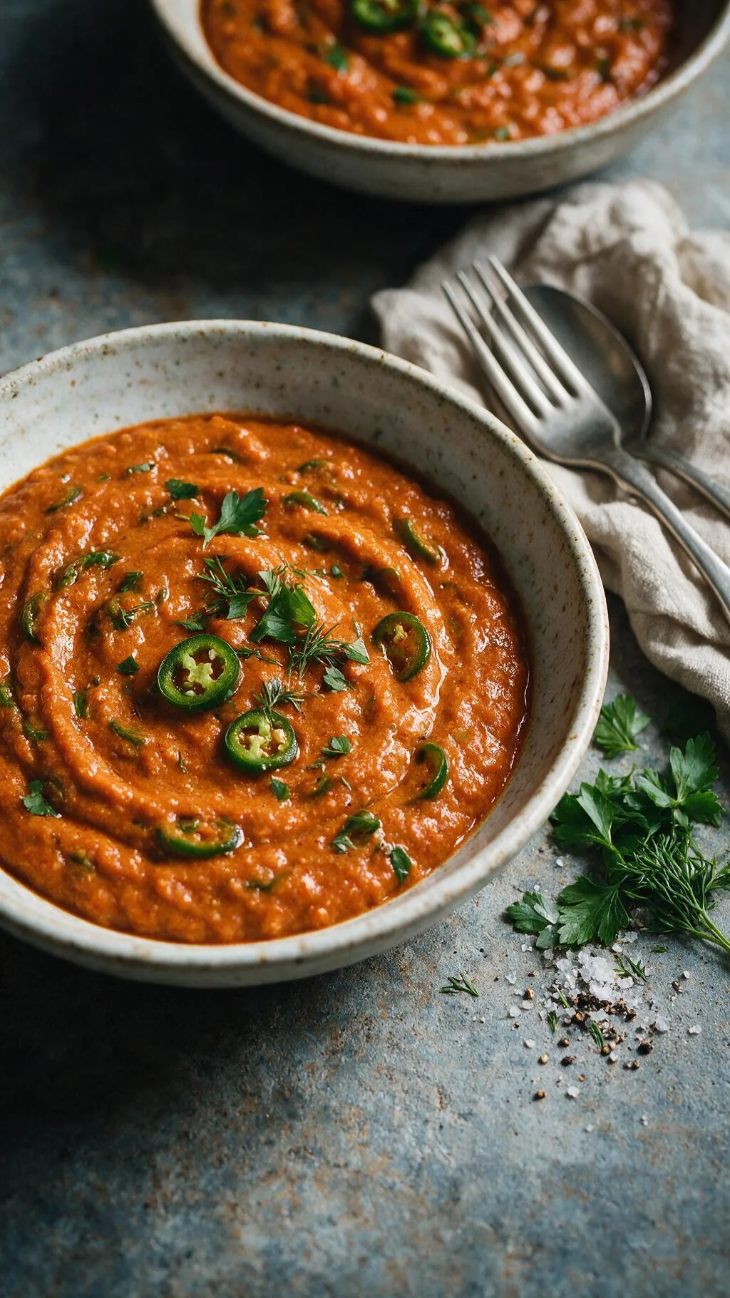 Kichererbsen-Shiro mit Berbere