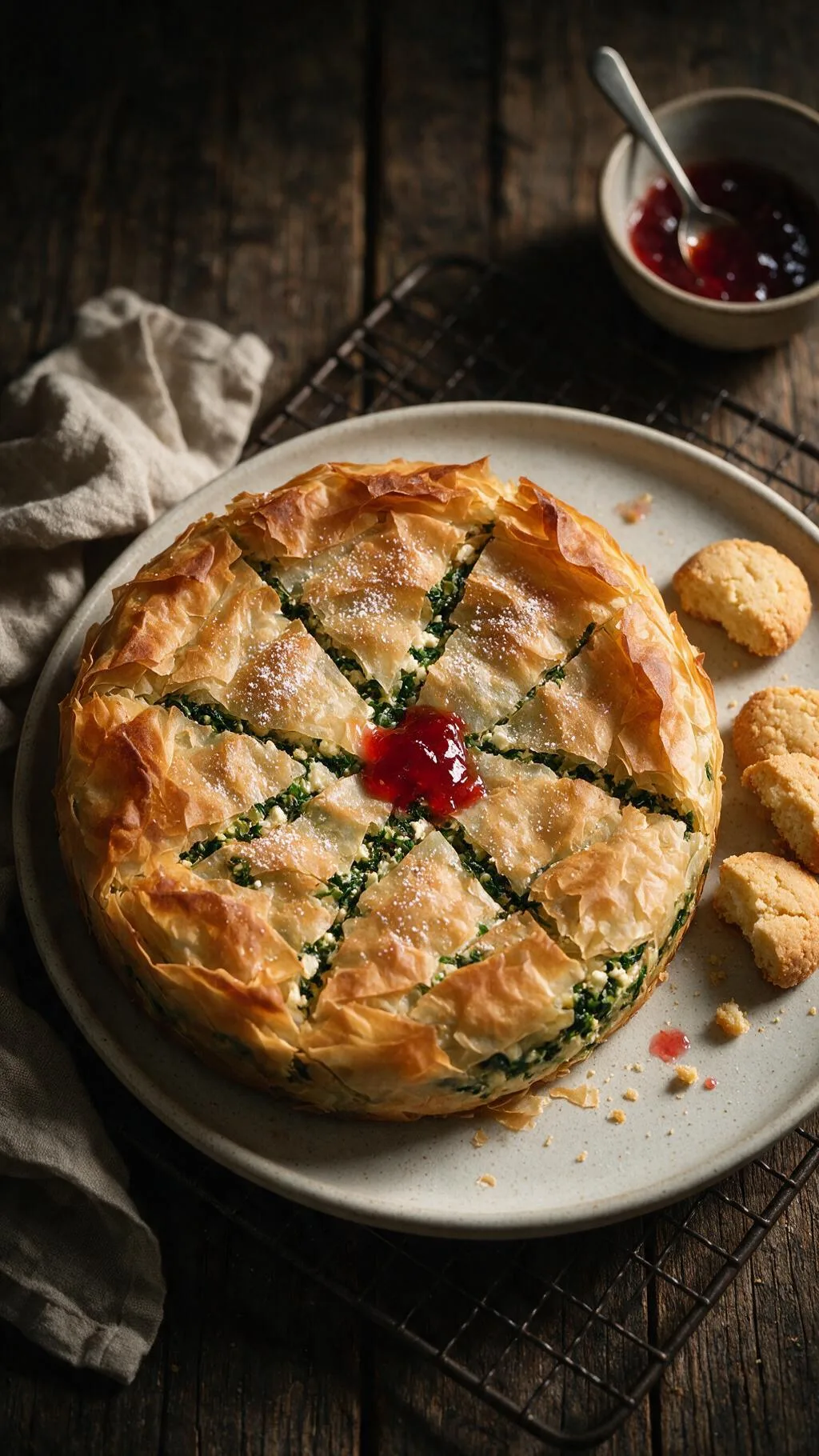 Mangold-Feta-Pie