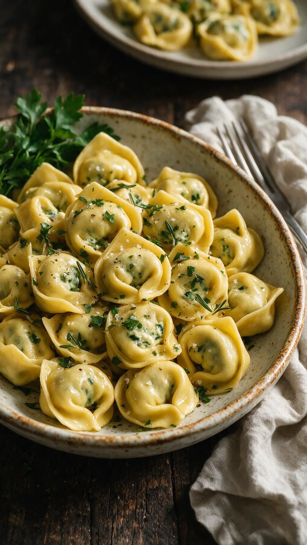Mangold-Ricotta-Tortelloni