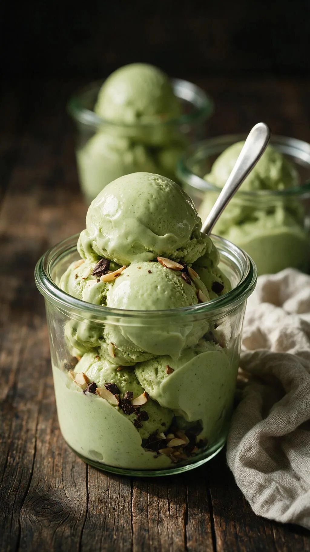 Matcha-Eis