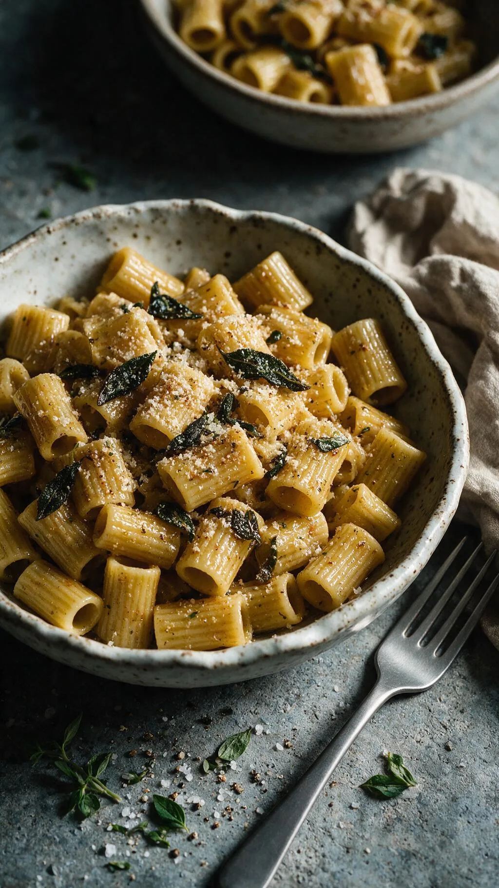 Mezzi Rigatoni mit Salbeibutter