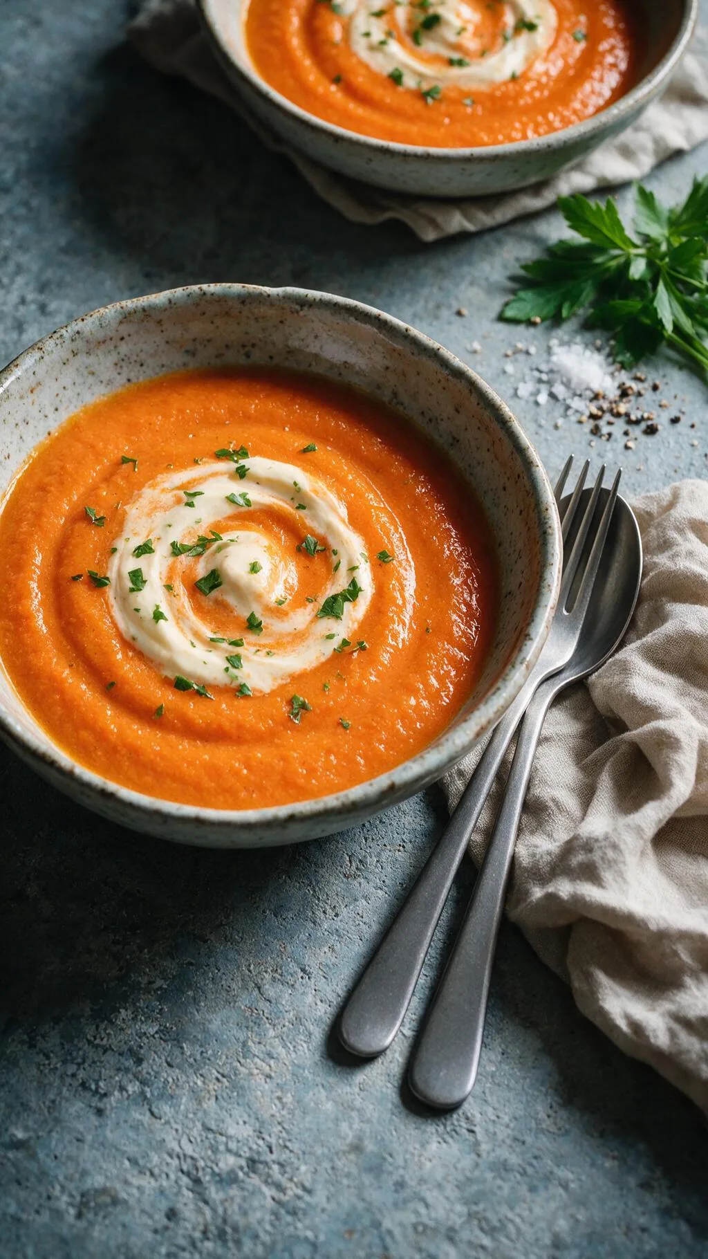 Cremige Möhrensuppe