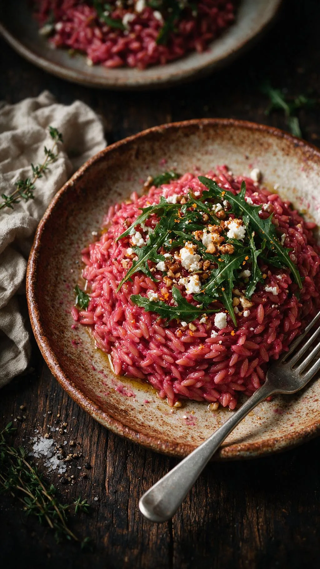 Orzo mit Rote Bete & Orange