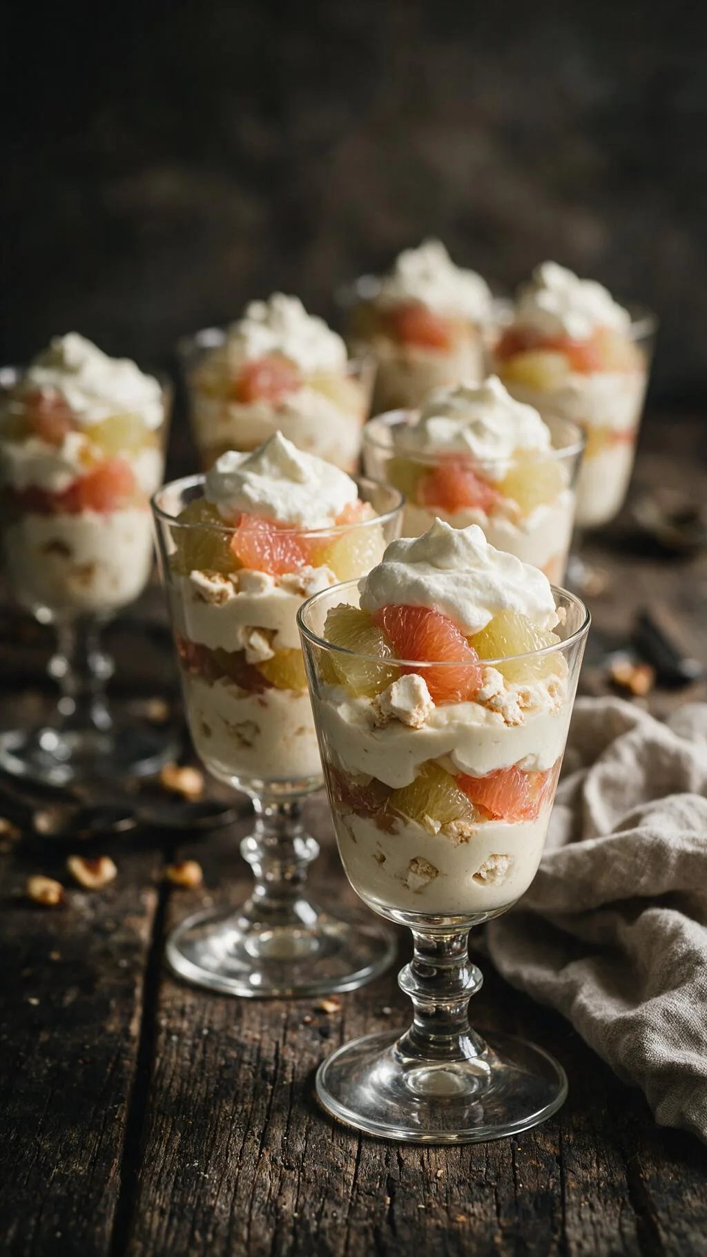 Pastinakencreme mit Baiser