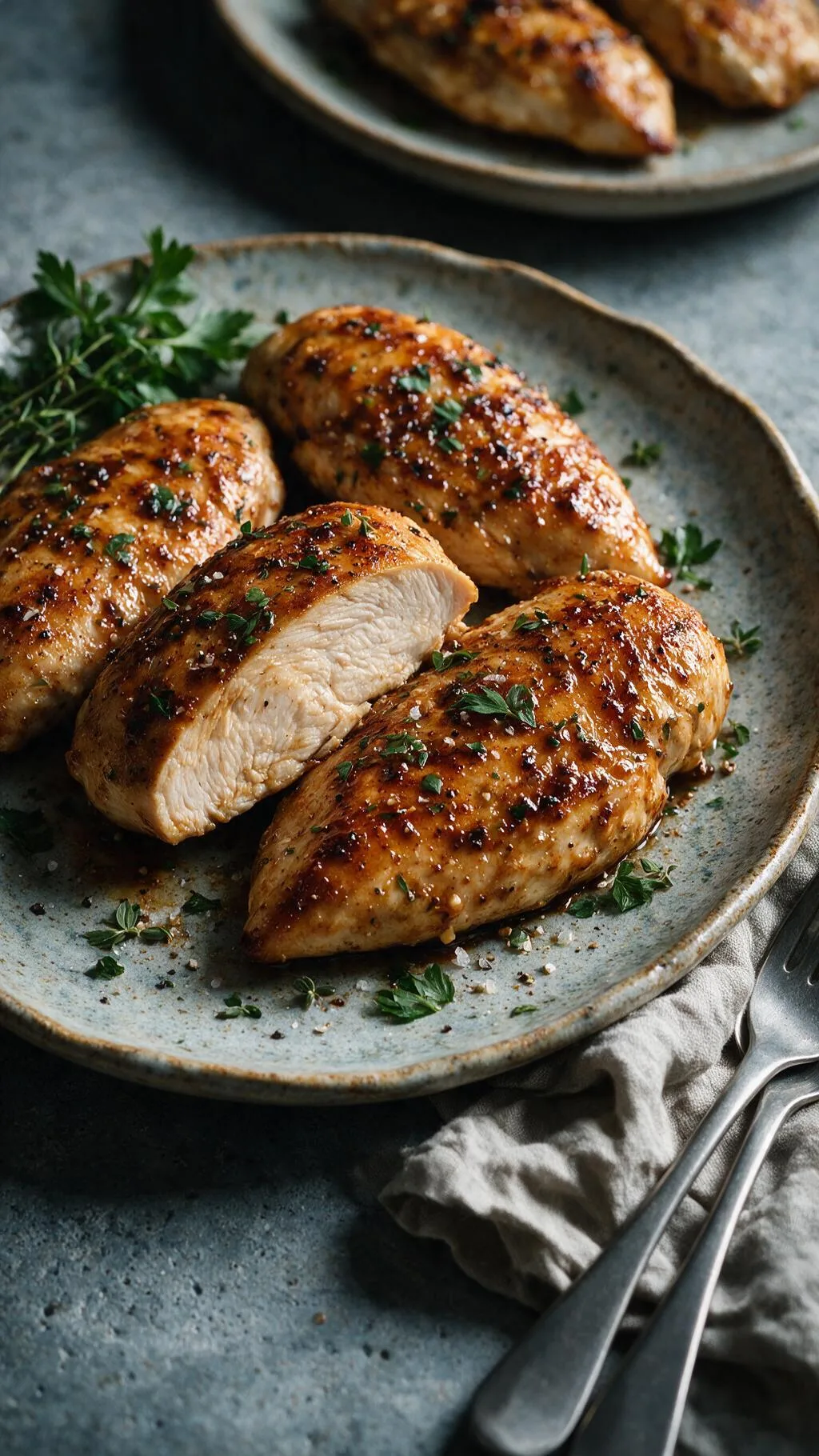 Hähnchenbrust im Airfryer