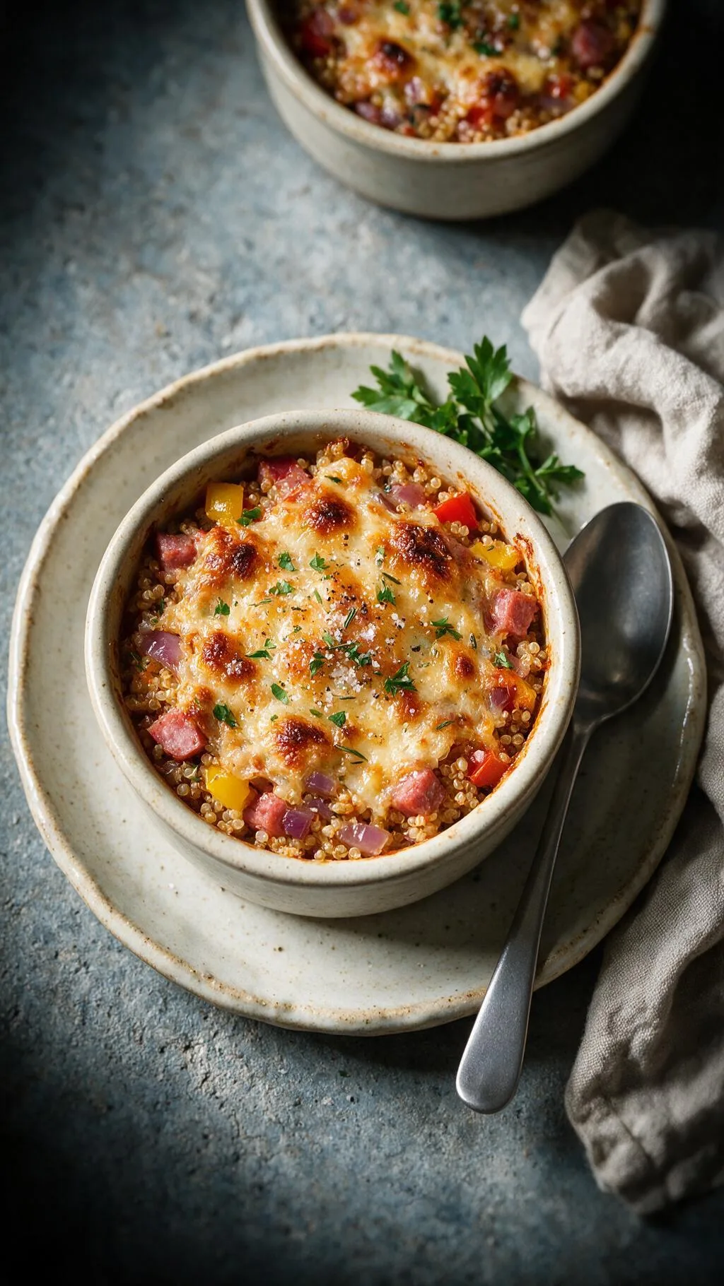 Quinoa-Pizza-Auflauf