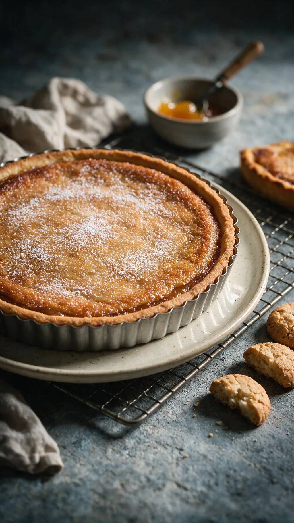 Quitten-Mandel-Tarte