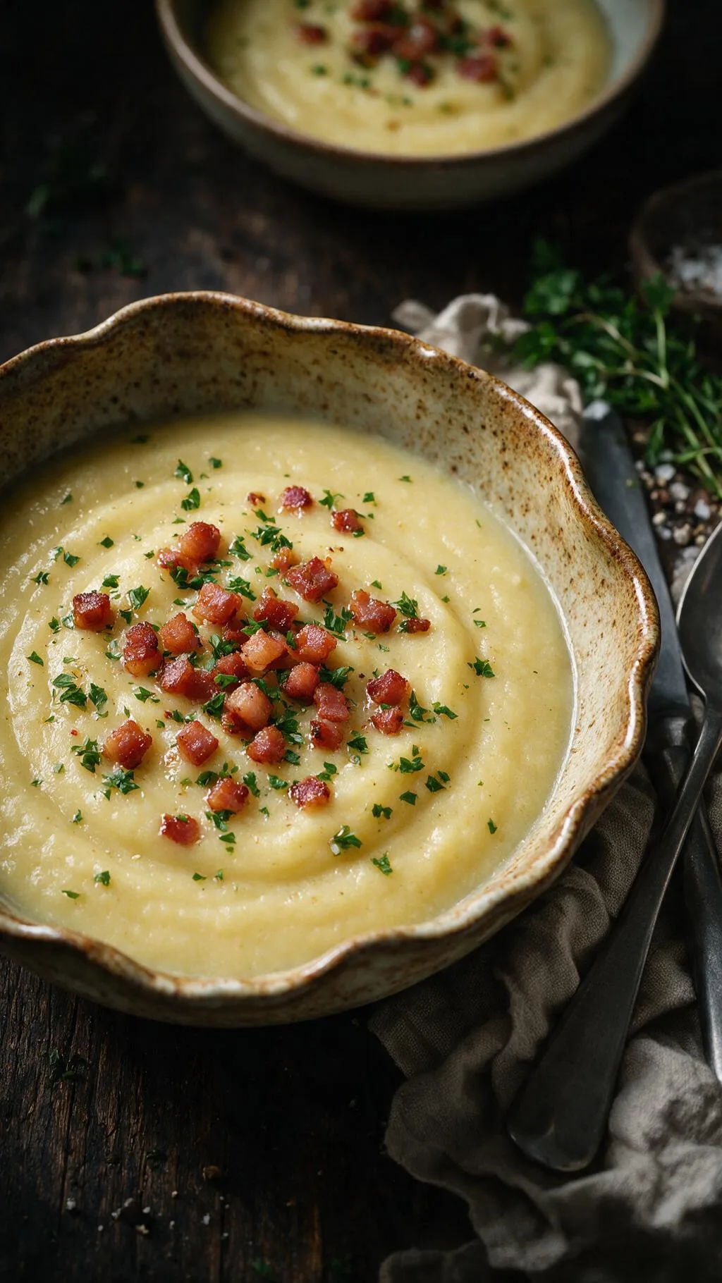 Rheinische Kartoffelsuppe