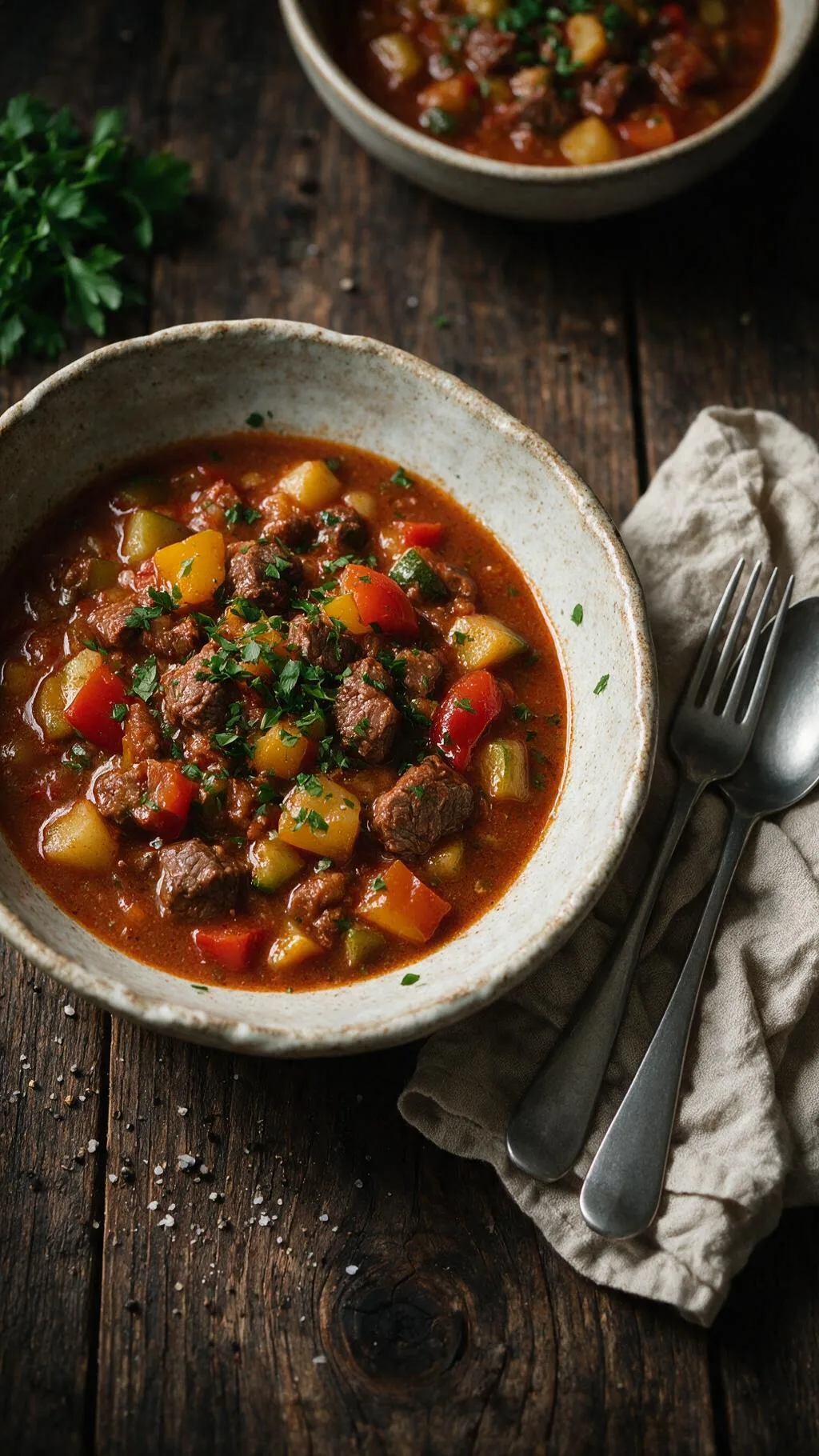 Gulasch mit Gemüse