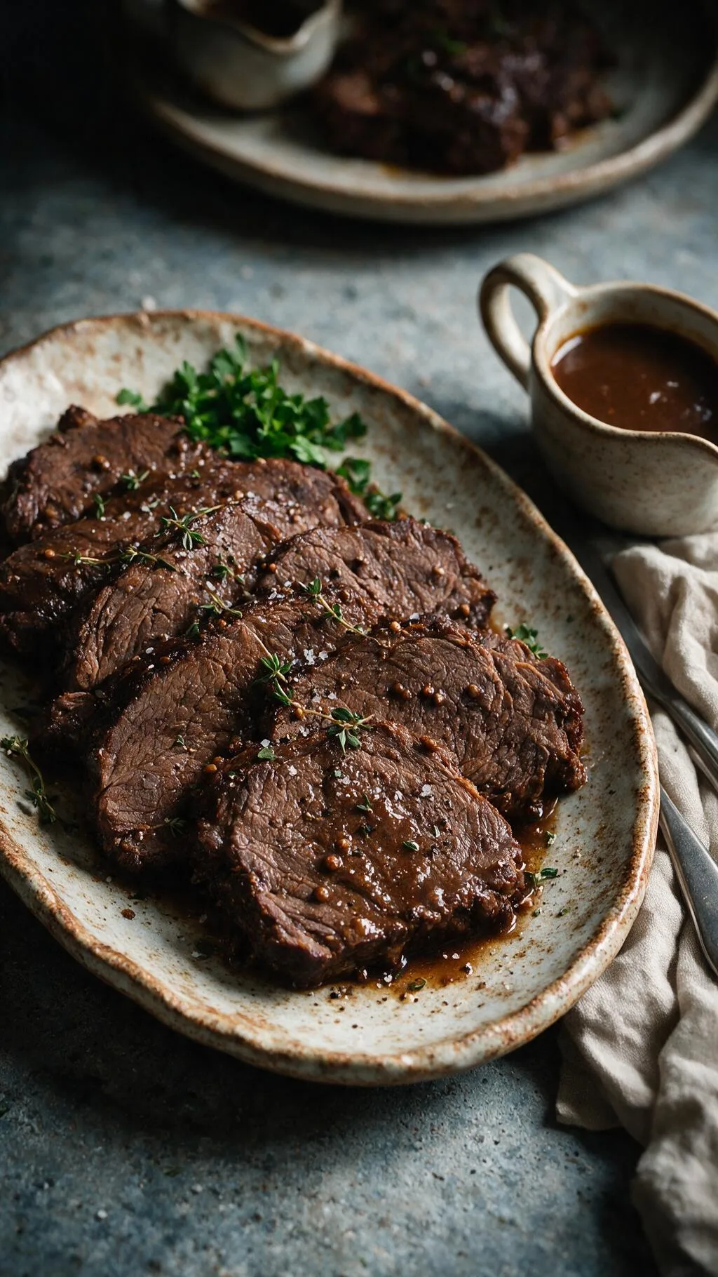Rinderschmorbraten in Bier