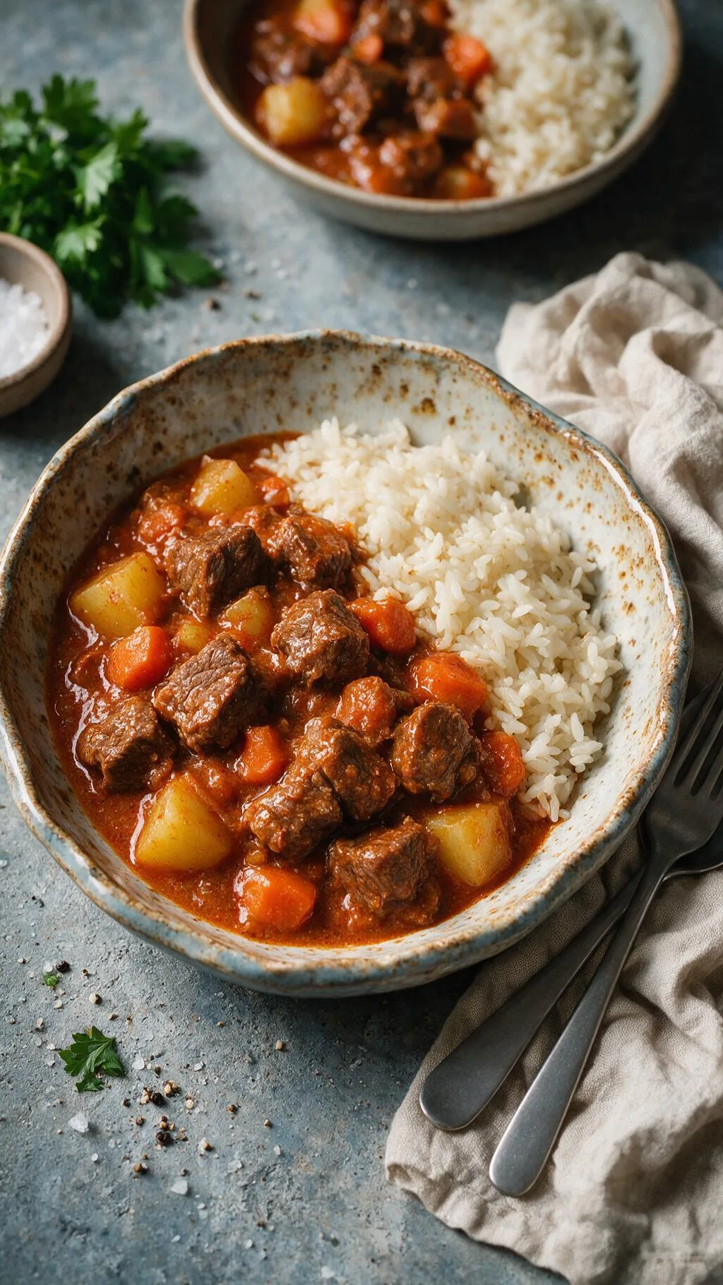 Rindfleisch-Gulasch