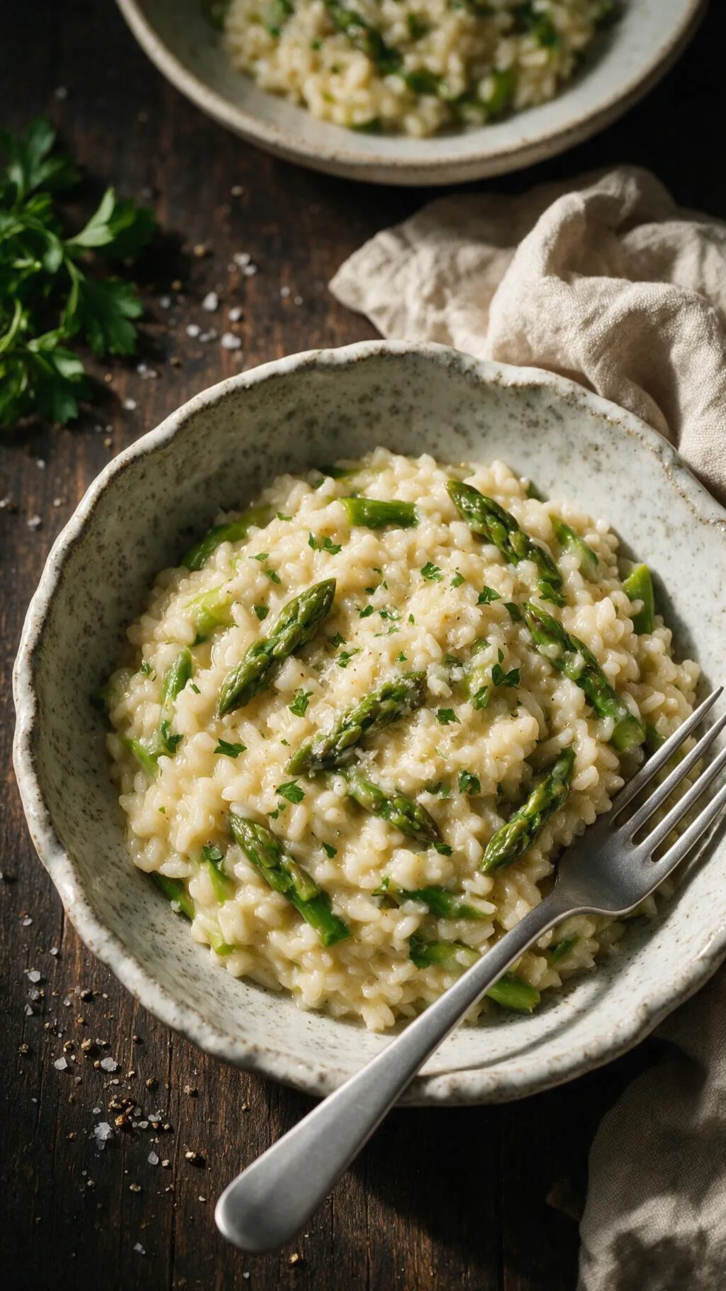 Risotto mit Spargel