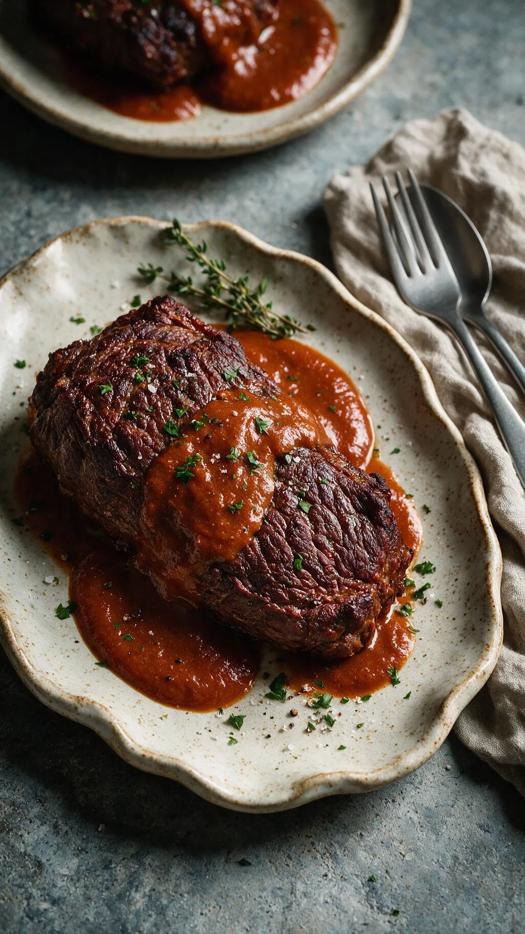Sauerbraten Heißluftfritteuse