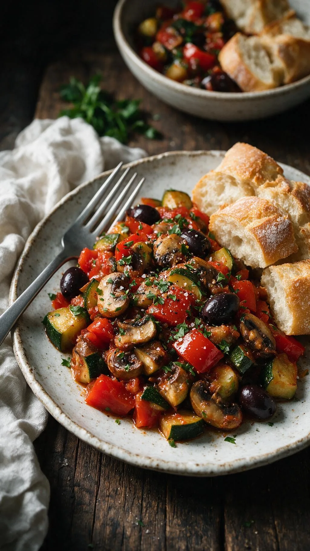 Ratatouille aus der Pfanne