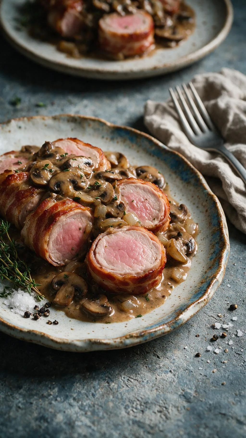 Schweinefilet im Speckmantel