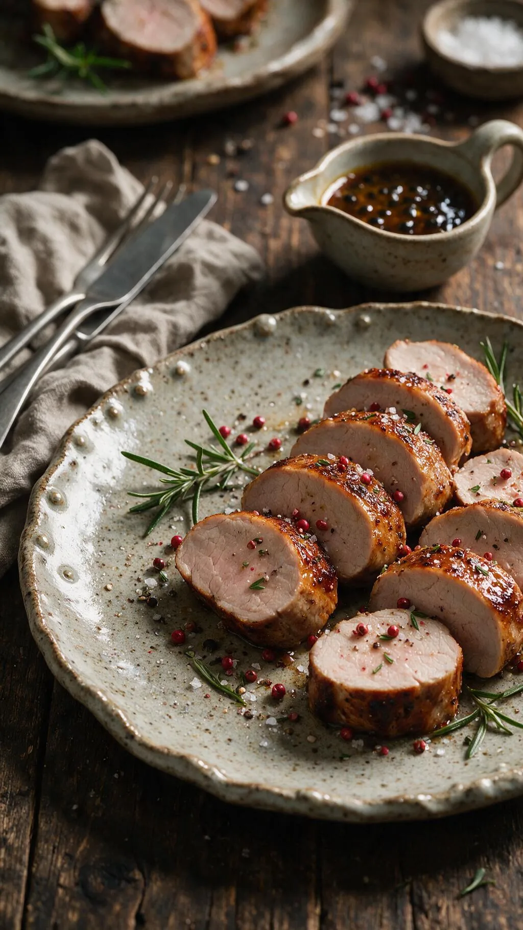 Schweinelende mit Passionsfrucht