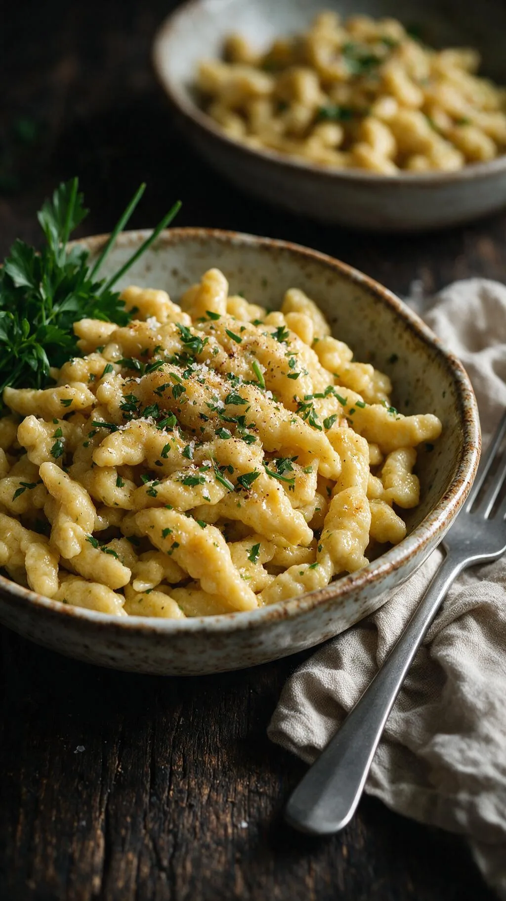 Spätzle, selbstgemacht