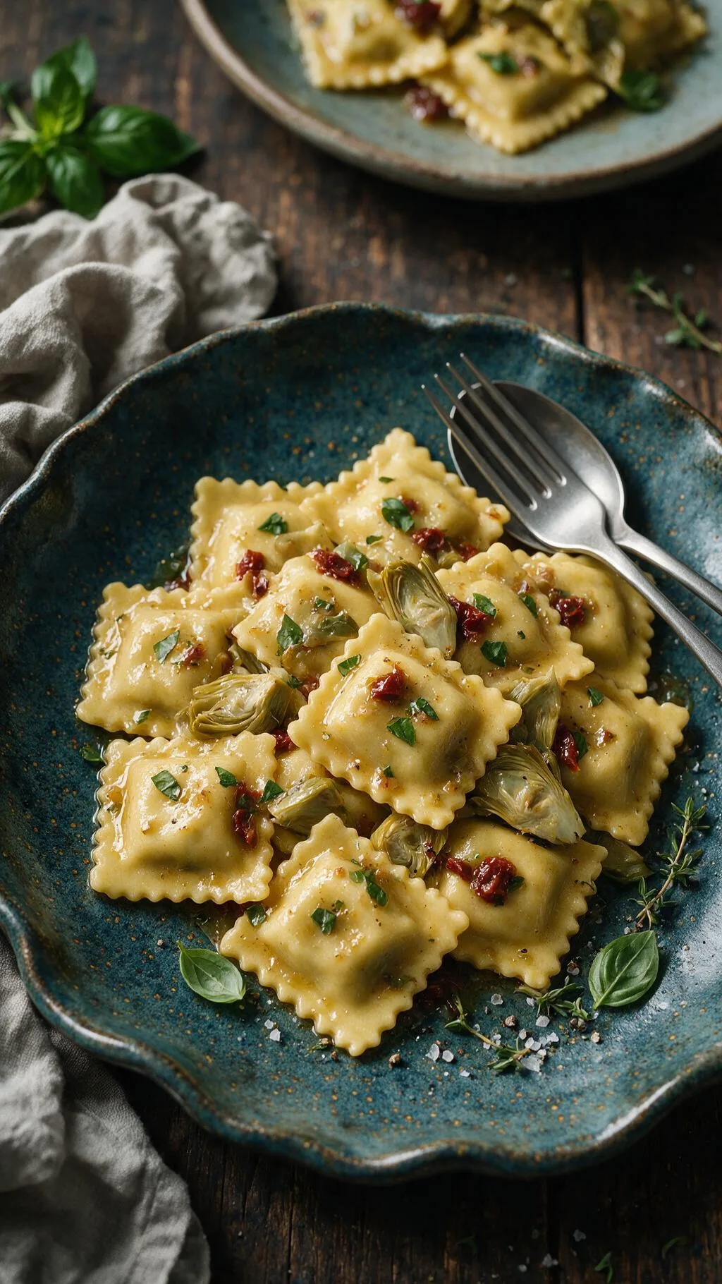 Streifenbarsch-Ravioli