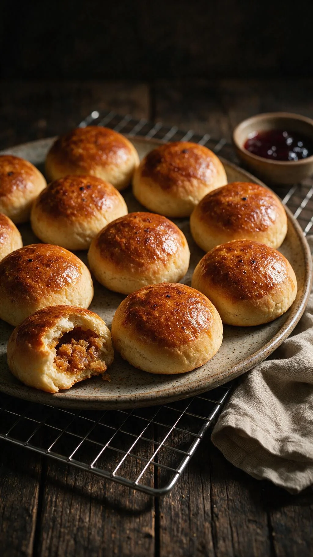 Maismehl-Brötchen (Kete)