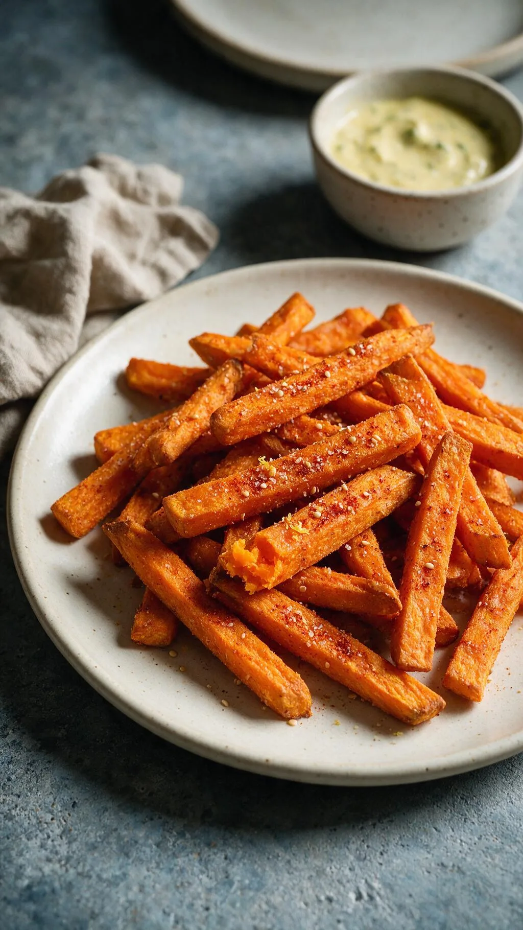 Airfryer Süßkartoffel-Pommes