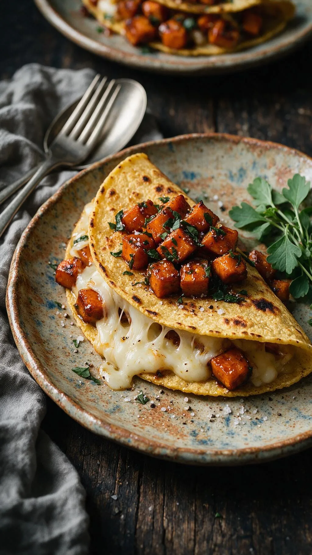 Süßkartoffel-Tacos