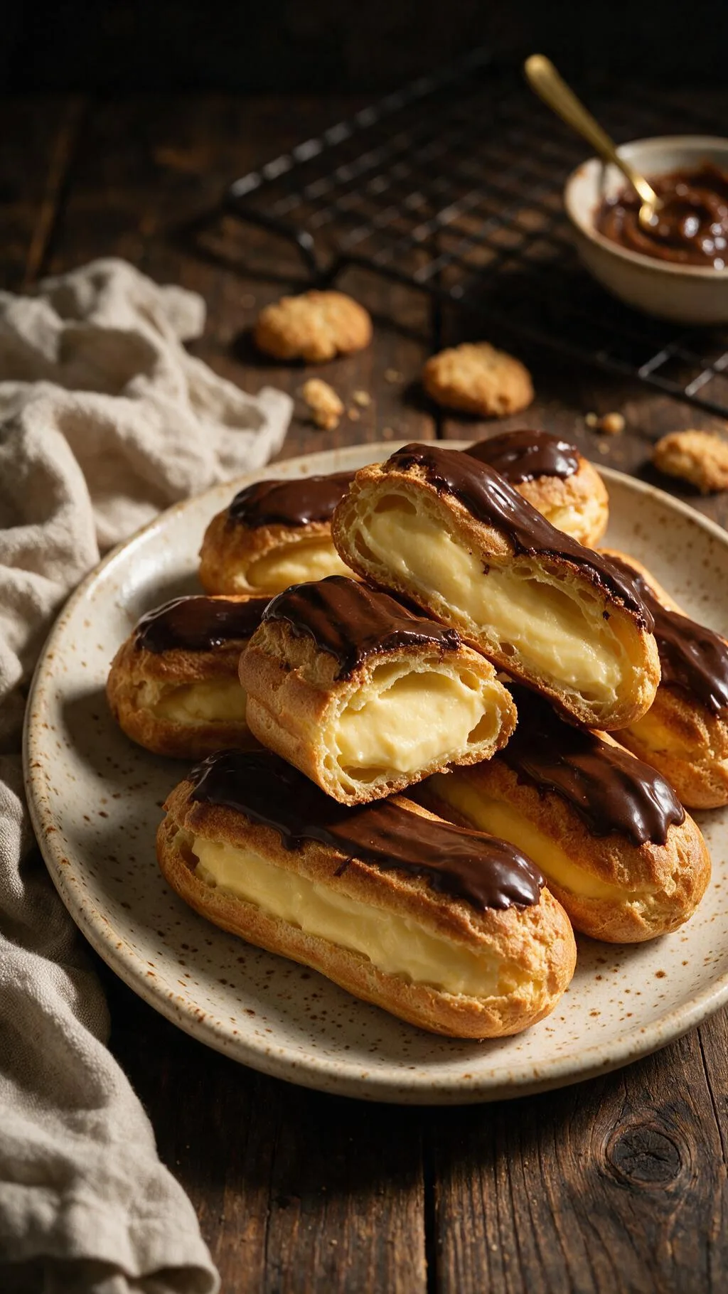 Vegane Éclairs