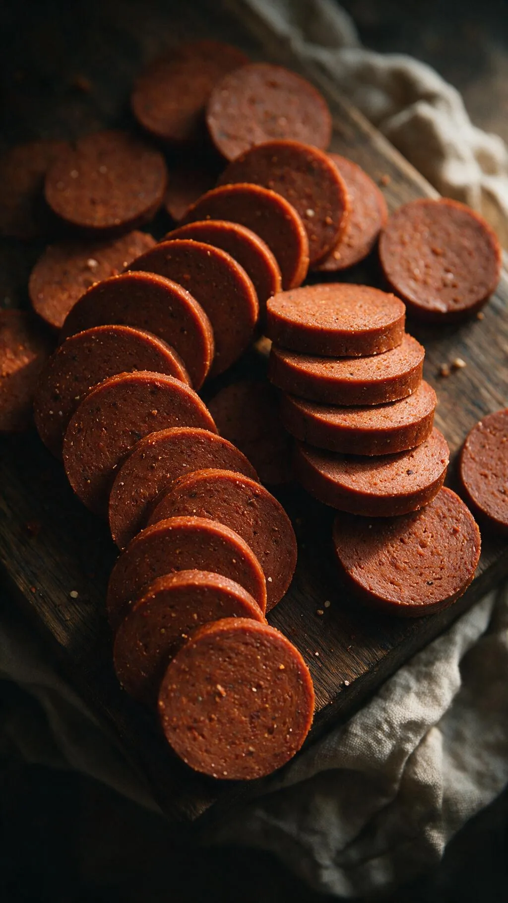 Vegane Seitan-Pepperoni
