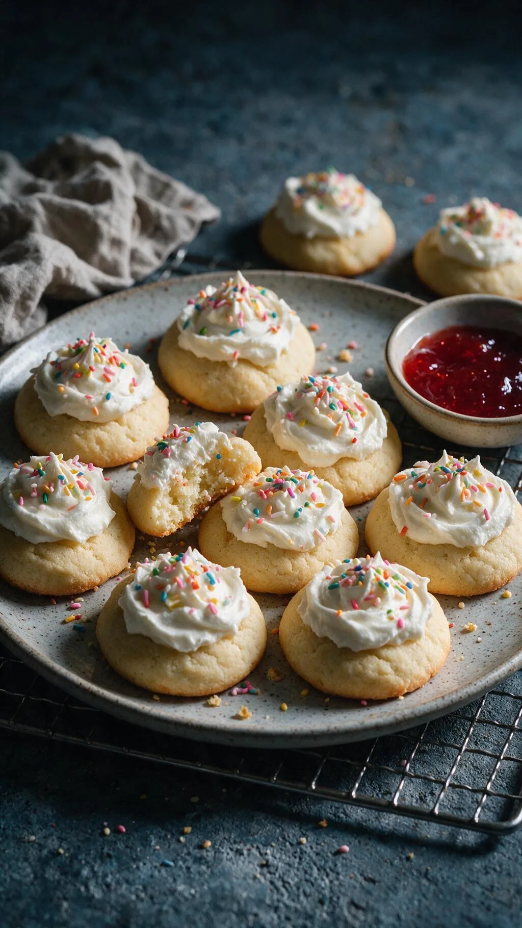 Butterkekse mit Frosting
